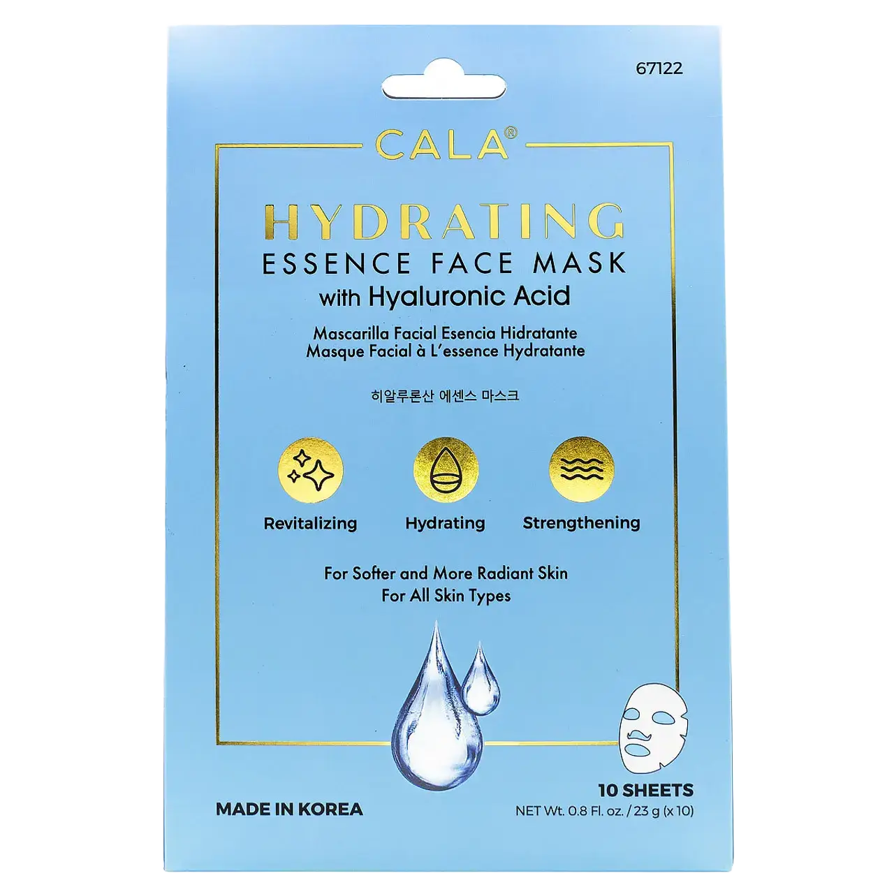 Cala Essence Face Mask Hyaluronic Acid Hydrating