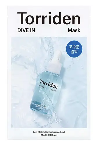 Torriden DIVE-IN Low Molecule Hyaluronic Acid Mask