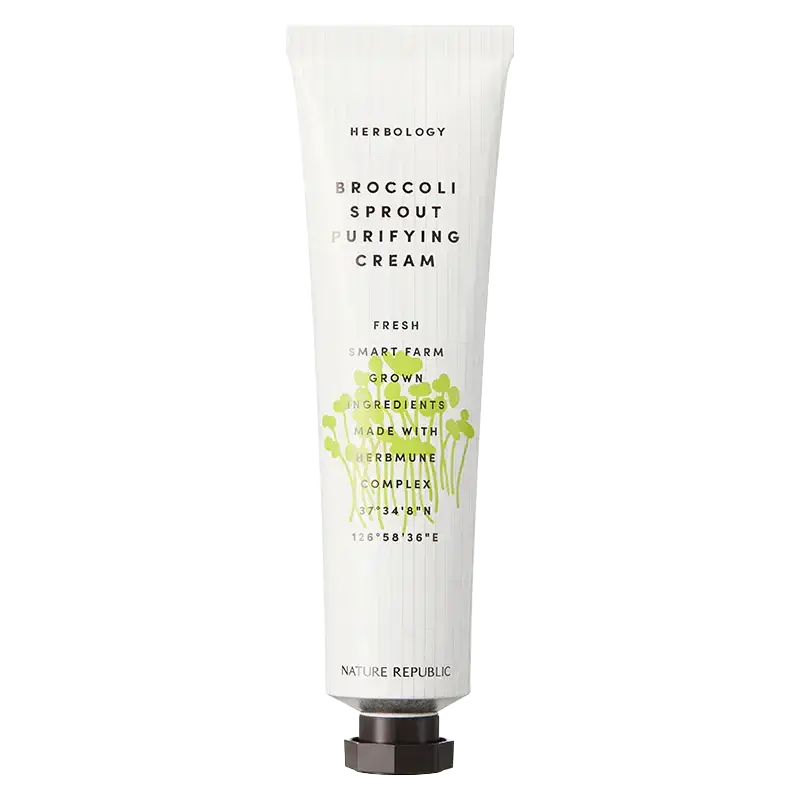 Nature Republic HERBOLOGY Broccoli Sprout Purifying Cream