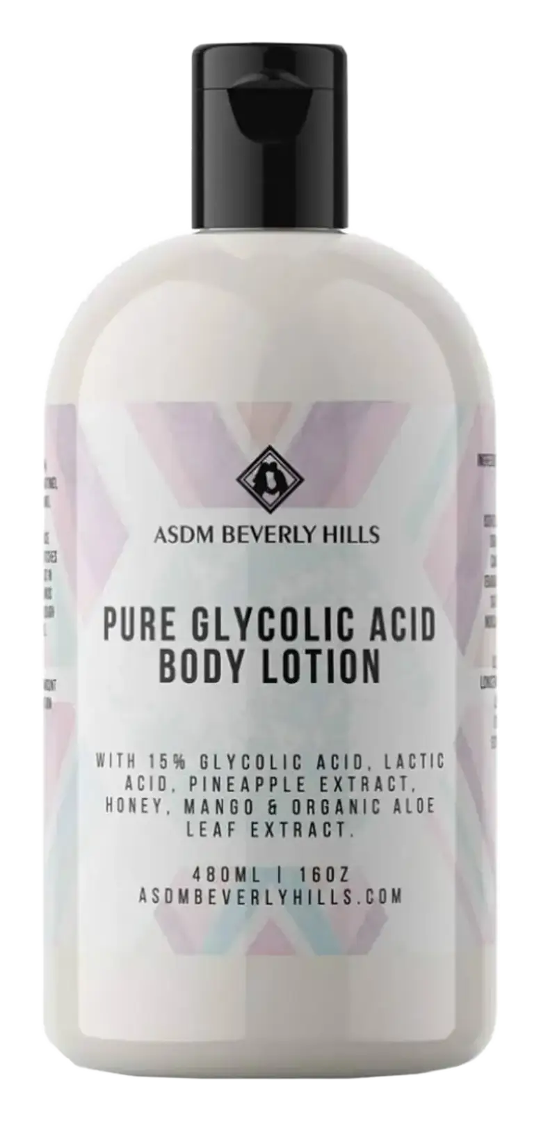 ASDM BEVERLY HILLS Pure Glycolic Acid Body Lotion