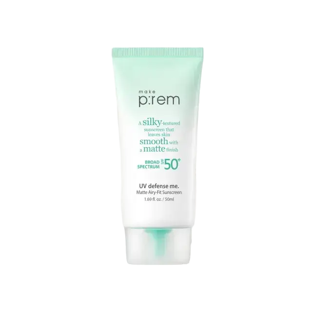 Make p:rem UV Defense Me. Matte Airy-Fit Sunscreen SPF 50+