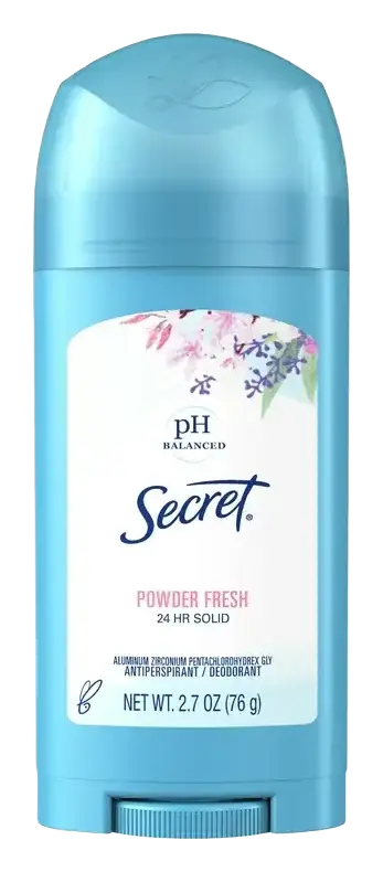 Secret Original Wide Solid Antiperspirant Deodorant Powder Fresh