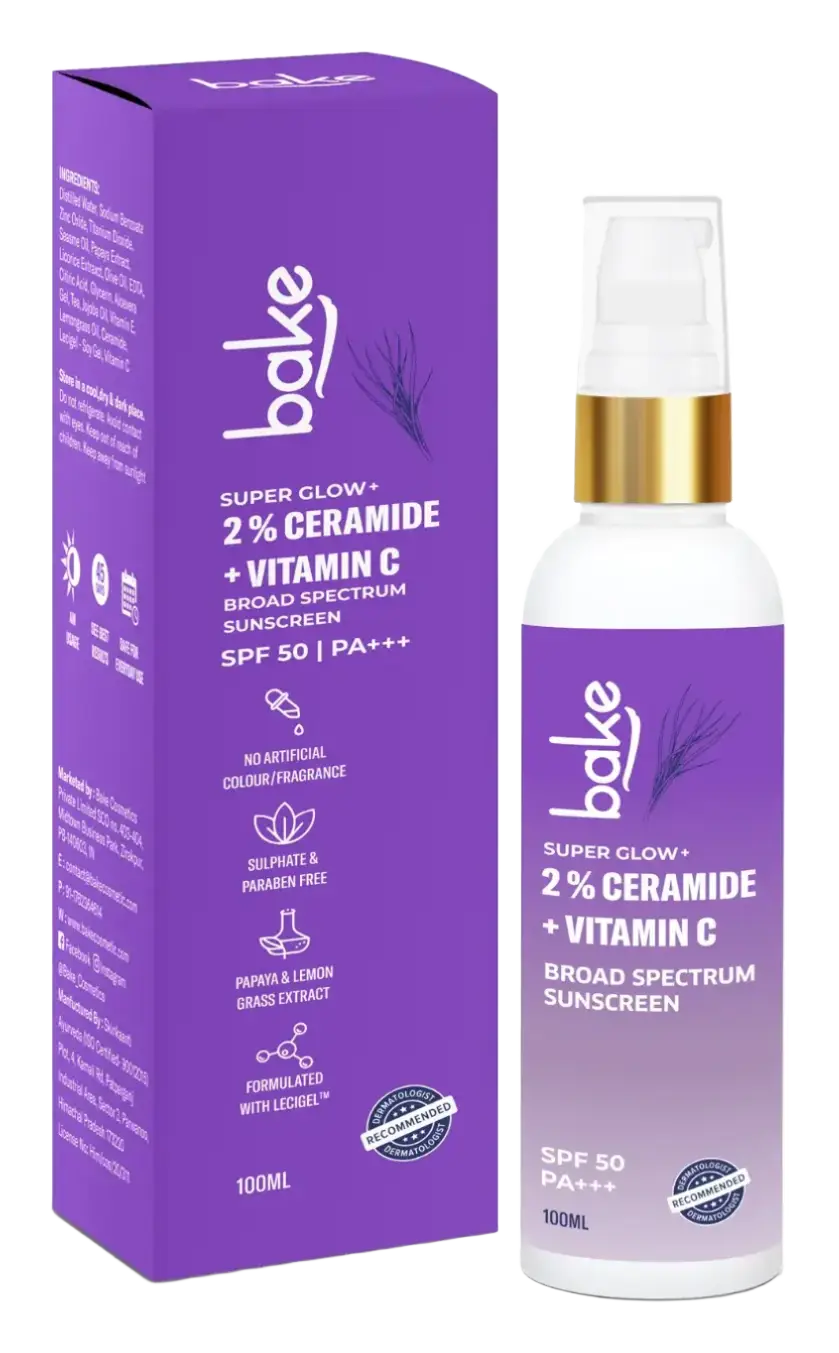 Bake 2% Ceramides + Vitamin C Sunscreen SPF 50
