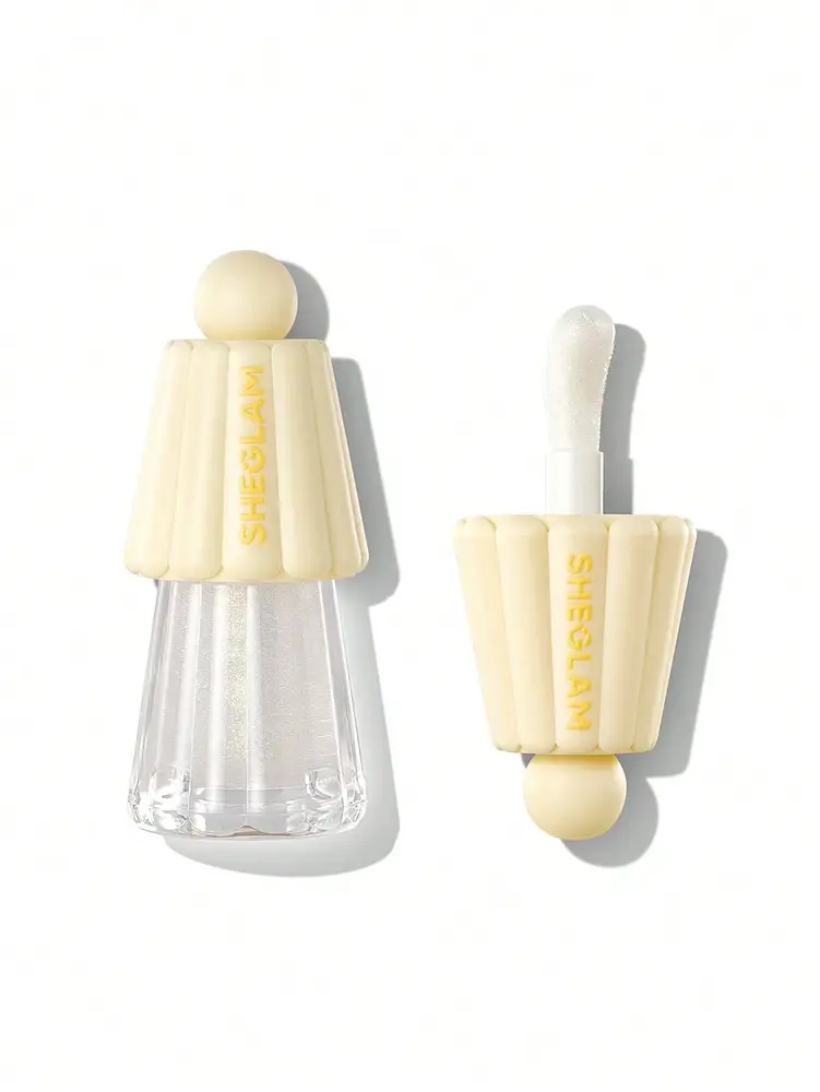 SHEGLAM Jelly Wow Hydrating Glitter Lip Oil Strike Gold