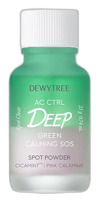 DEWYTREE AC CTRL Deep Green Calming SOS Spot Powder