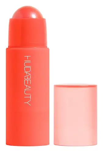 Huda Beauty Cheeky Tint Blush Stick Coral Cutie
