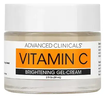 Advanced Clinicals Vitamin C Brightening Gel-Cream