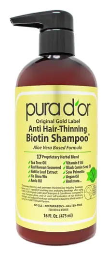 Pura D'or Anti Hair-Thinning Biotin Shampoo