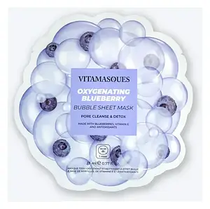 Vitamasques Blueberry Oxygenating Bubble Face Mask