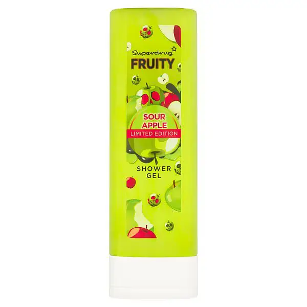 Superdrug Fruity Shower Gel Sour Apple