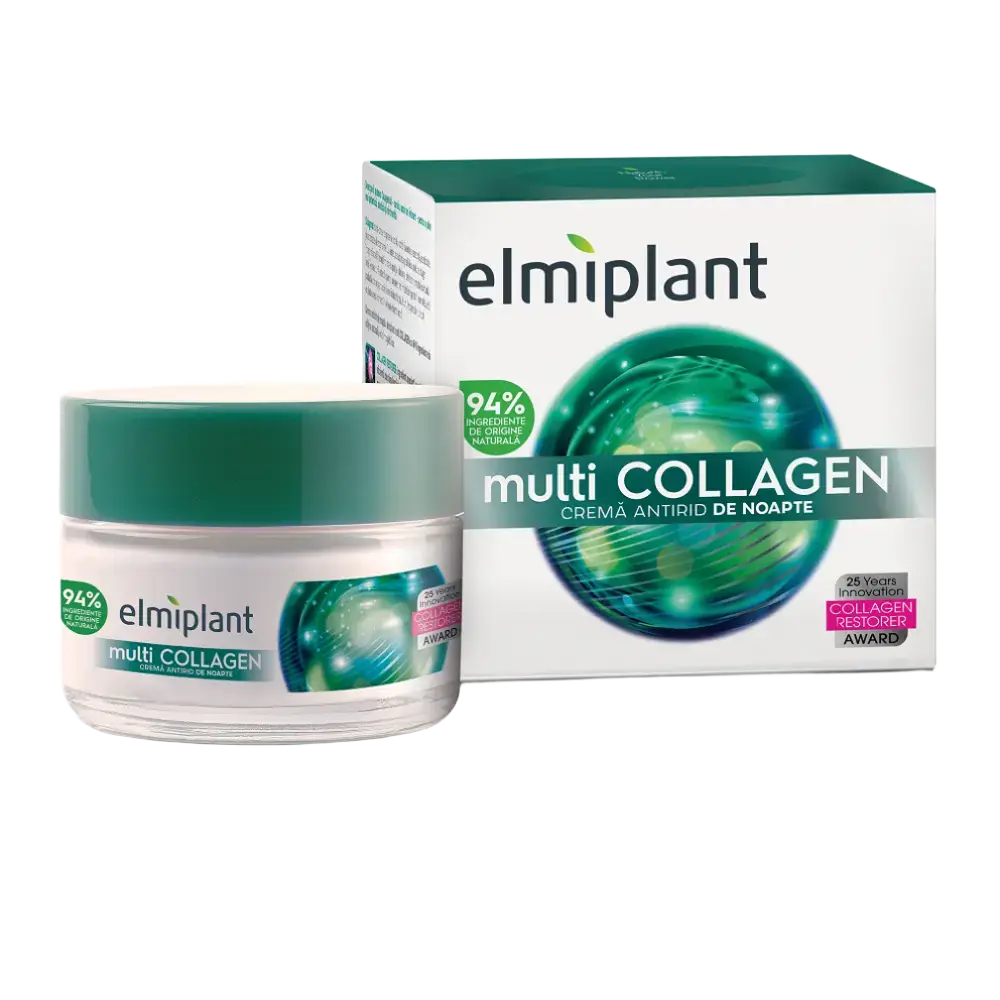Elmiplant Multi Collagen Cremă Antirid De Noapte