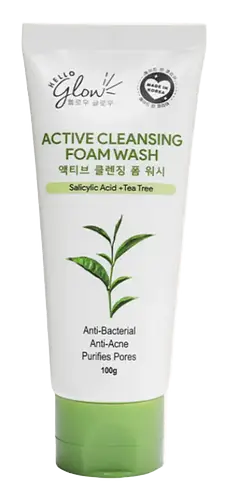 Hello Glow Active Cleansing Foam Wash