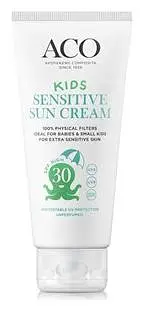 ACO Sun Kids Sensitive Sun Cream SPF 30