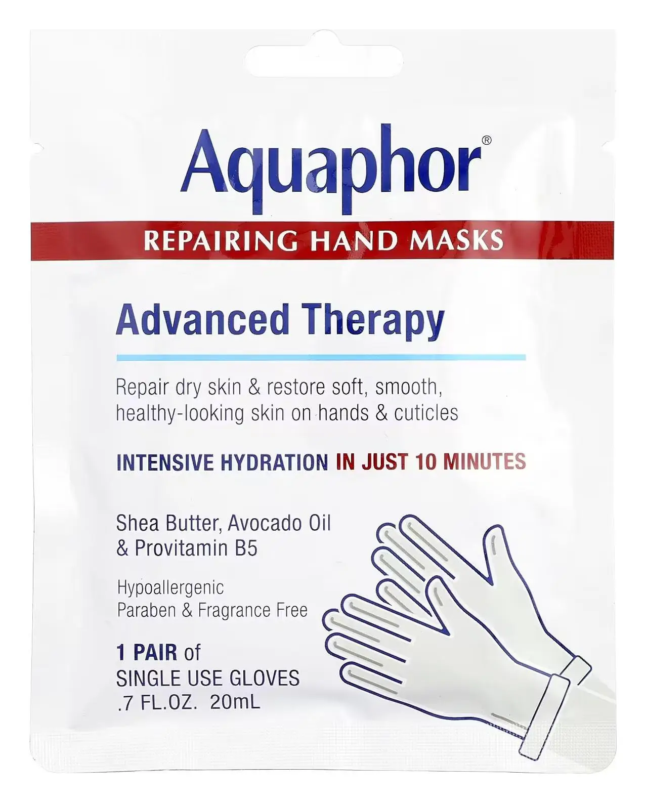 Aquaphor Repairing Hand Masks