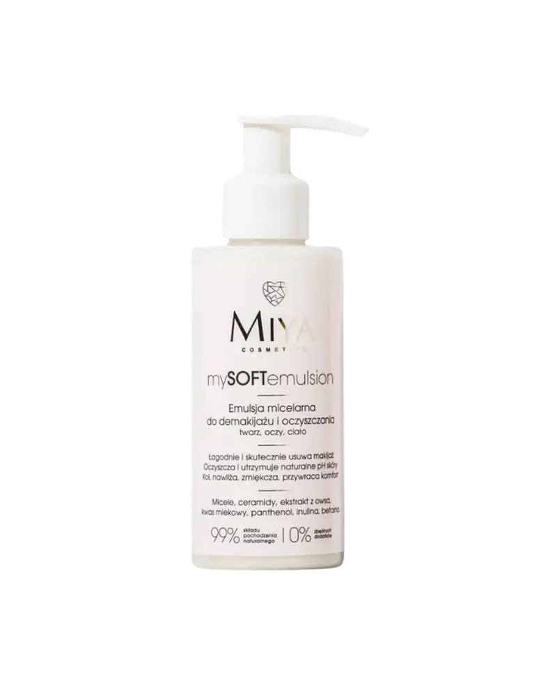 Miya Cosmetics Mysoftemulsion Emulsja Micelarna Do Demakijażu I Oczyszczania