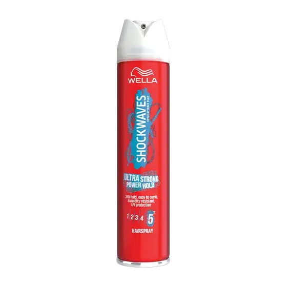 Wella Shockwaves Ultra Strong Power Hold Hairspray