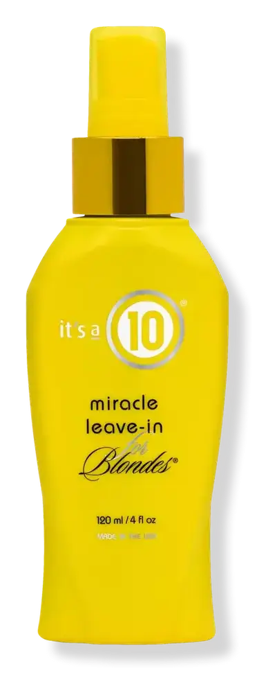 It’s a 10 Miracle Leave-In For Blondes