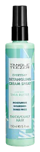 Tangle Teezer Everyday Detangling Spray for Thick & Curly Hair Shea Butter
