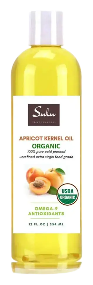 Sulu Organics Cold Pressed Apricot Kernel Oil