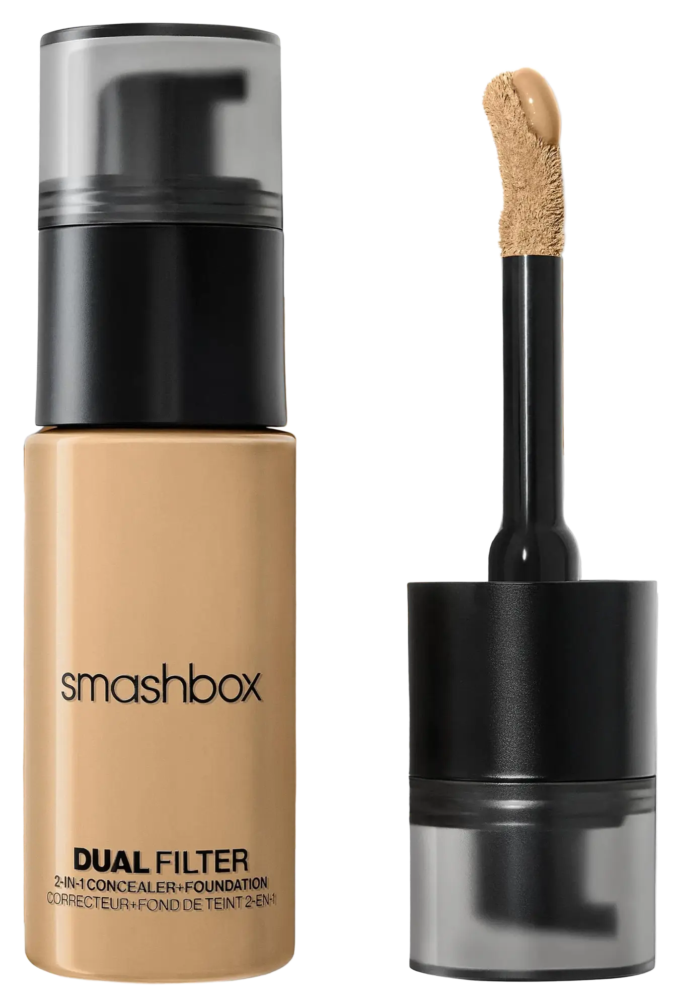 Smashbox Dual Filter 2-In-1 Concealer + Foundation 14 Olive Light Medium