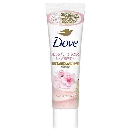 Dove Fluffy Cream Scrub Sakura & Musk
