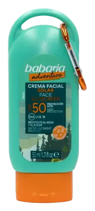 Babaria Adventure Crema Facial Solar SPF 50