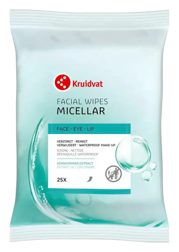 Kruidvat Facial Wipes Micellar