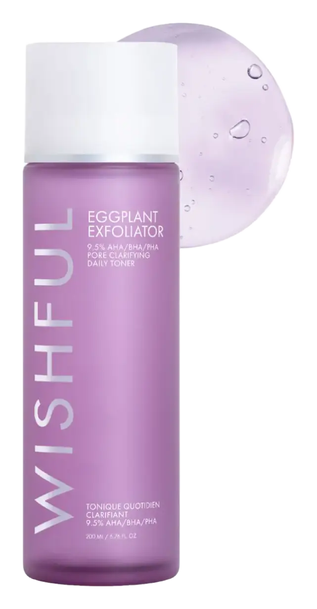 Wishful Eggplant Exfoliator Pore Clarifying Daily Toner