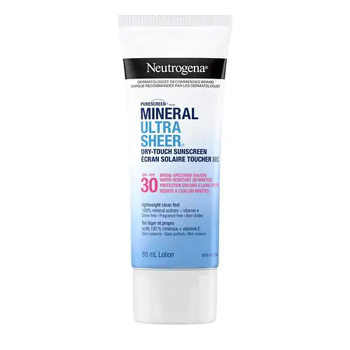 Neutrogena mineral ultra sheer sunscreen spf 30