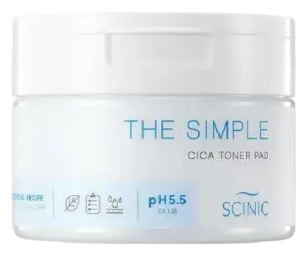 SCINIC The Simple Cica Toner Pad
