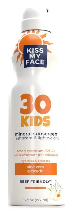 Kiss My Face Kids Mineral Sunscreen Spray SPF 30