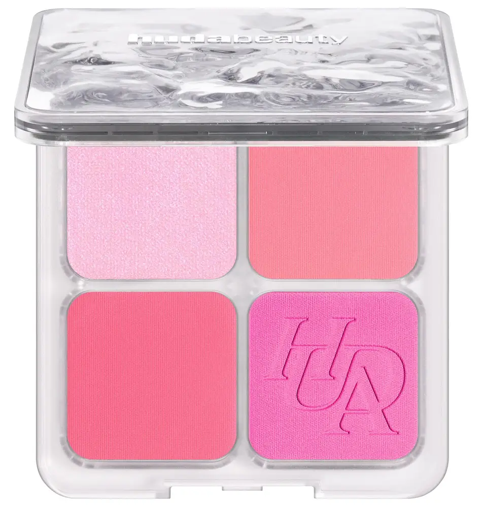 Huda Beauty Blush Filter Blurring Blushlighters Palette Baby Pink