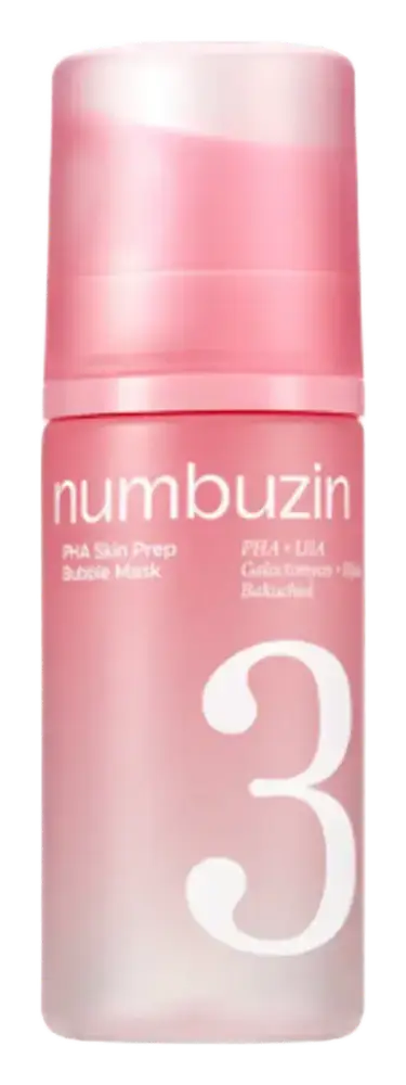 Numbuzin No.3 PHA Skin Prep Bubble Mask