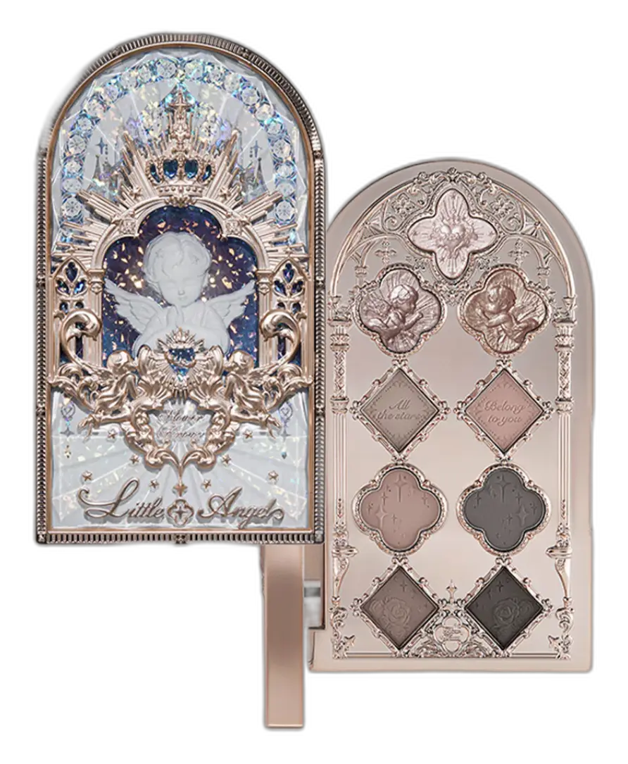 Flower Knows Little Angel 9-Color Eyeshadow Palette Edens Angel
