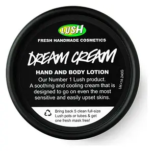 LUSH Dream Cream Self-Preserving Body Lotion
