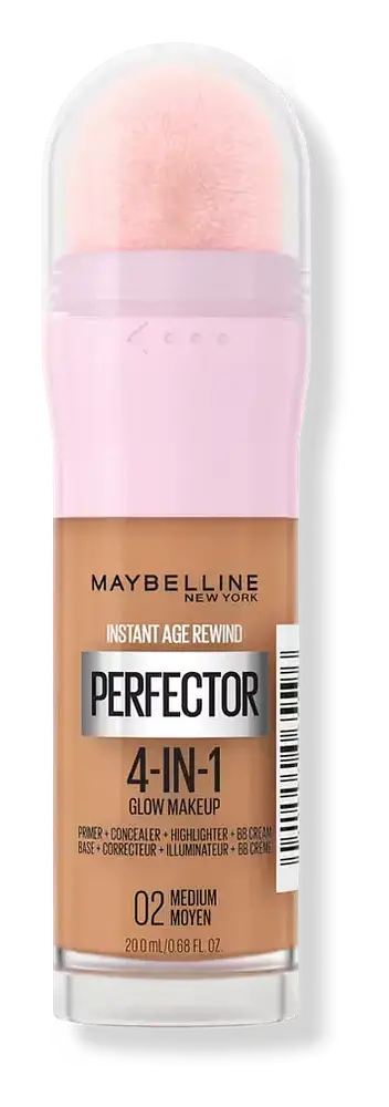 Maybelline Instant Perfector 4-In-1 Glow Foundation 02 Medium