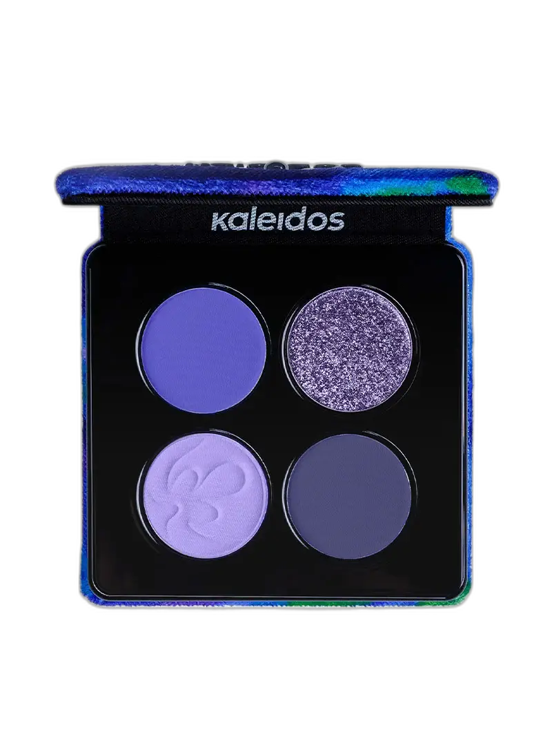 Kaleidos Makeup Quad Palette Glowing Iris