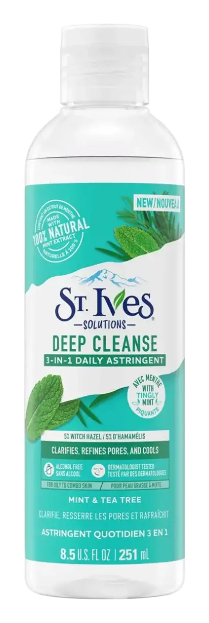St. Ives Deep Cleanse 3-in-1 Daily Astringent