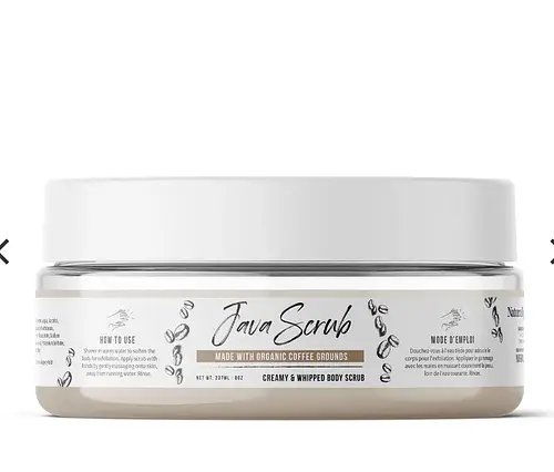 Naturally Vain Java Scrub Whipped Body Scrub