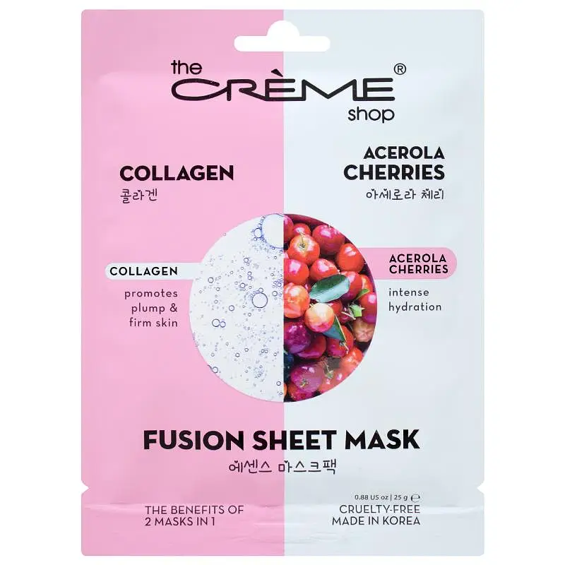The Creme Shop Fusion Sheet Mask Collagen & Acerola Cherries