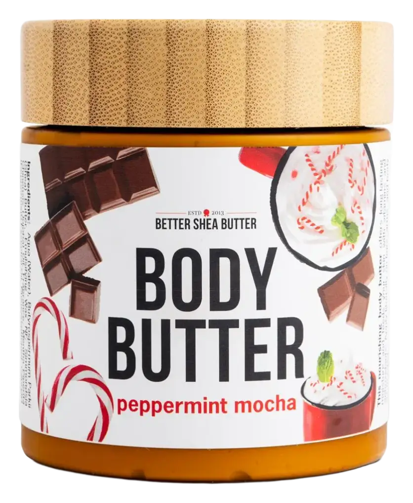 Better Shea Butter Body Butter Peppermint Mocha