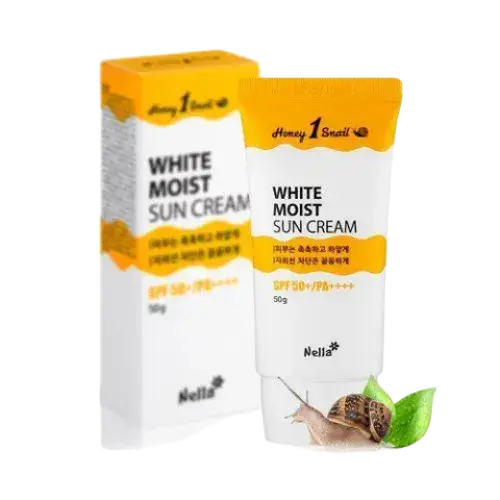 Nella Honey 1 Snail White Moist Sun Cream SPF 50+