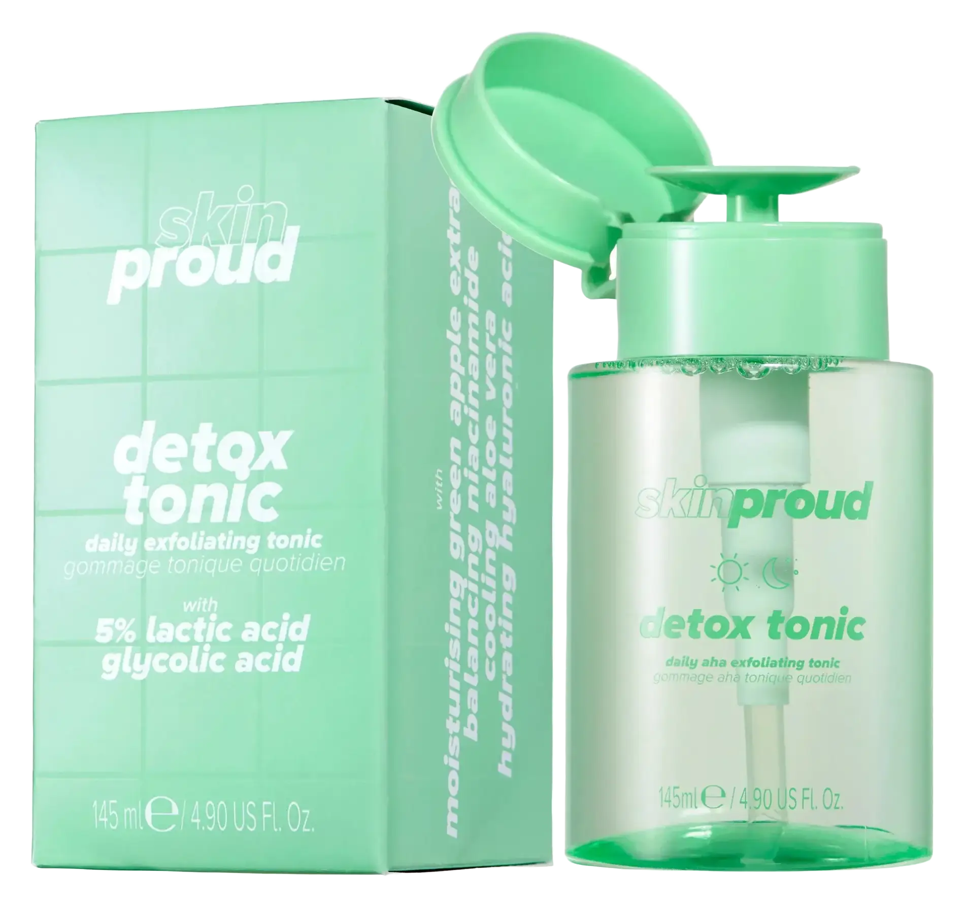 Skin Proud Detox Tonic - Exfoliating Toner