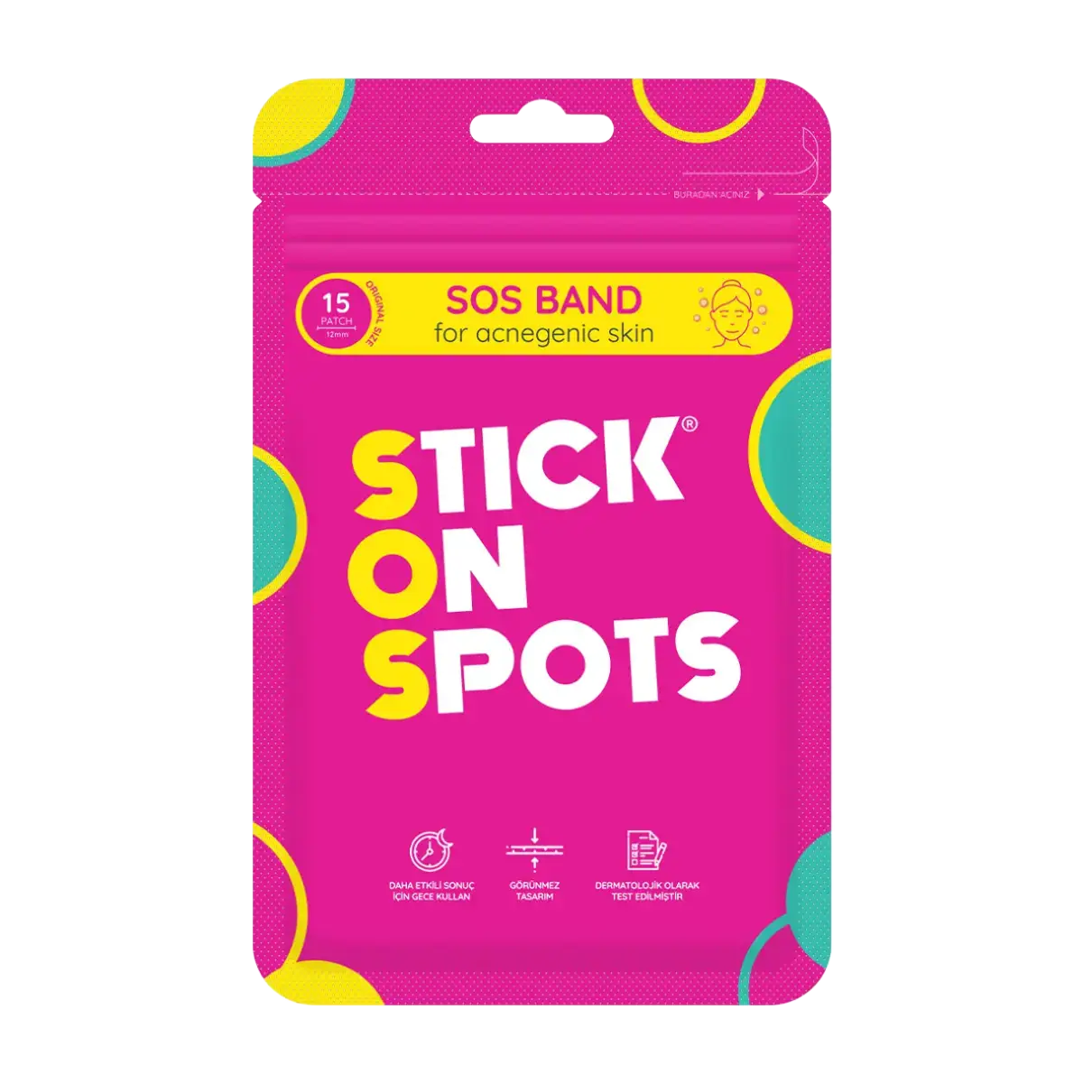 Stick On Spots S.O.S Regular