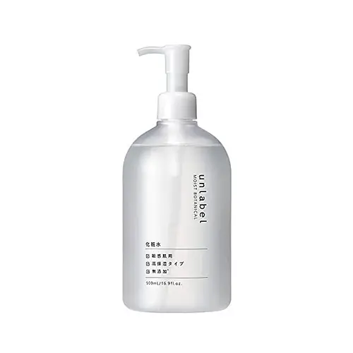 unlabel Moist Botanical Lotion Toner