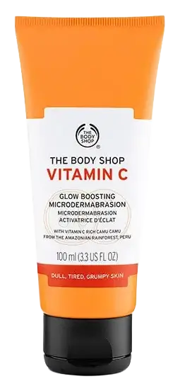 The Body Shop Vitamin C Glow Boosting Microdermabrasion Exfoliator