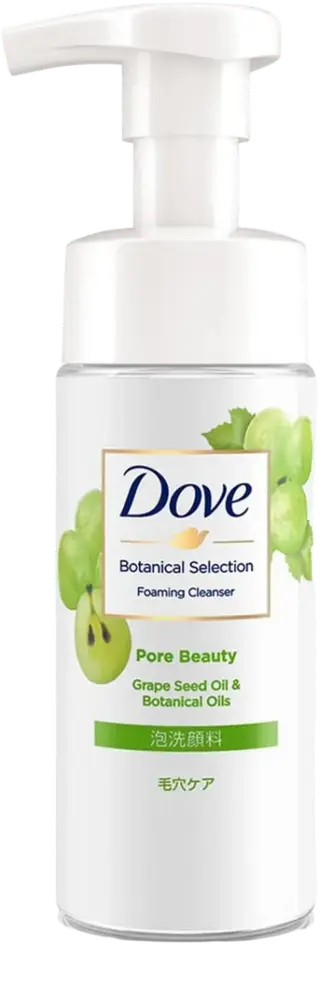 Dove Botanical Selection Foaming Cleanser Grape Seed & Botanical Oils