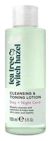 Boots Tea Tree & Witch Hazel Cleansing & Toning Lotion