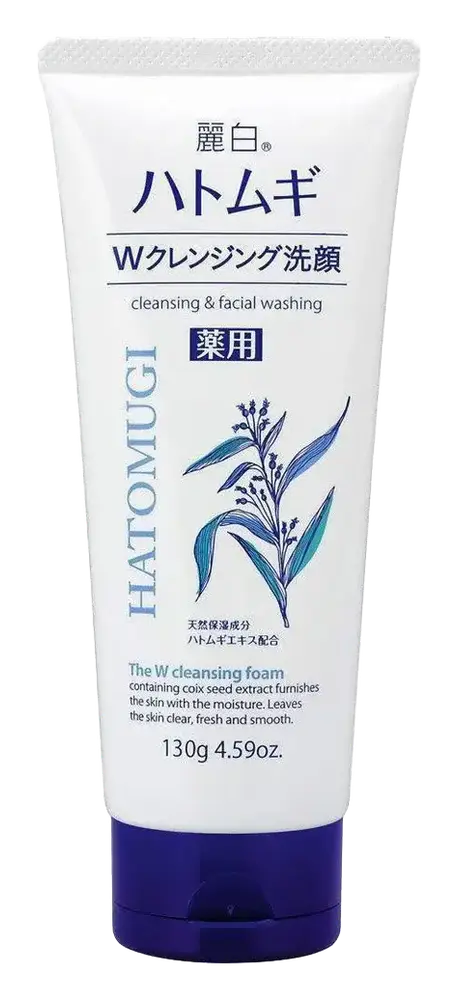 KUMANO COSME Reihaku Hatomugi The W Cleansing Foam