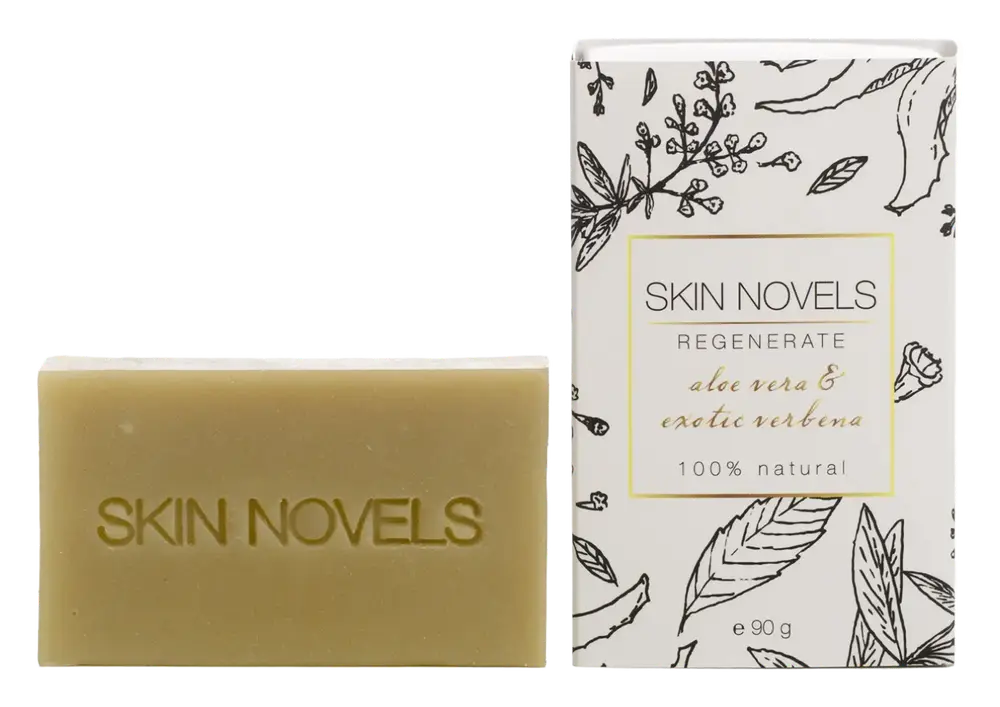 Skin Novels Regenerate Aloe Vera & Exotic Verbena Natural Soap